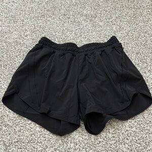 Lululemon. Track That Shorts 5" inseam. Black. Size 12